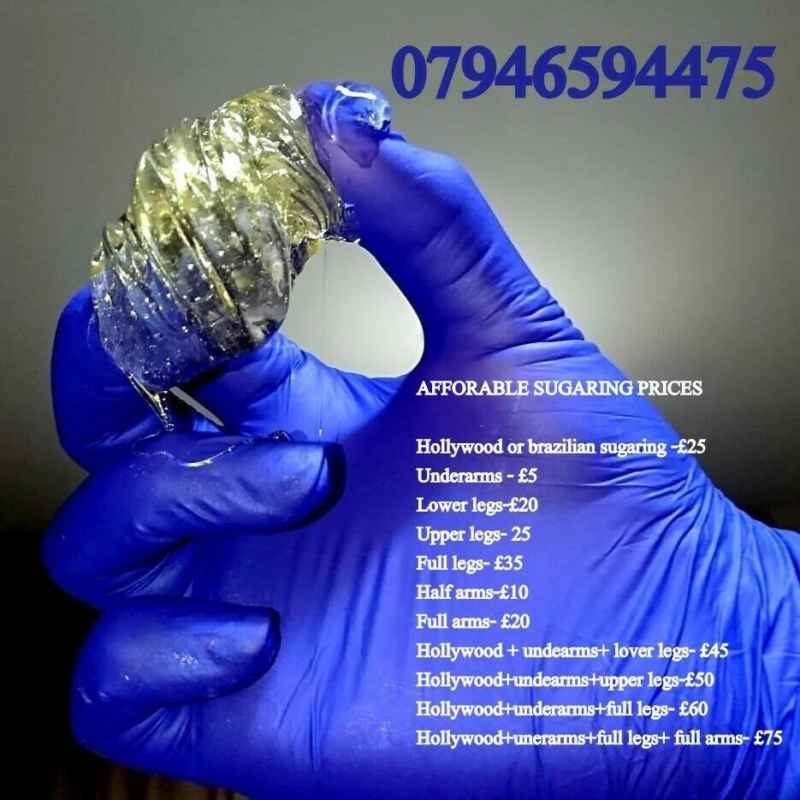 Waxing and sugaring services East London Pamperdeck